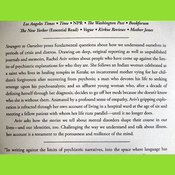 Book - Strangers to Ourselves: Unsettled Minds and the Stories that Make Us - Picture 12 of 13